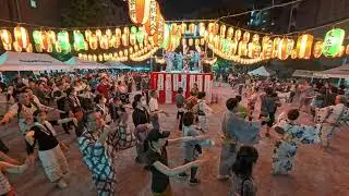 燃えろ日本の夏祭り　芳林公園盆踊り５　2025年8月22日　秋葉原　外神田納涼大会　#アキバ盆踊り　#Akihabara