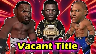 Jon Jones vs Gane for Vacant Title ?