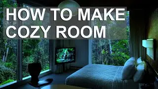 How to make Cozy room in the rain  | Superimpose multiple video layers using chroma with Filmora 12