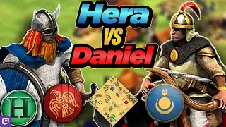 Vikings vs Mongols | 1v1 Arabia | vs Daniel | AoE2