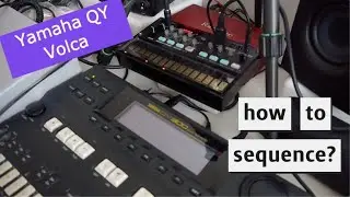 How to sequence your Korg Volca with the Yamaha QY series of Sequencers (QY300)