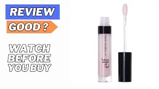 elf lip plumping gloss review