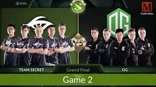 [Slark] Secret vs OG (Game 2 Grand Finals) (Frankfurt Major) Full Game