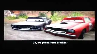 Cars Video Game Taifin Pass Circuit All Cutscenes (2006)