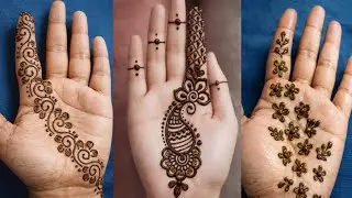 Easy and Fast tricks mehandi design | simple mehandi design 