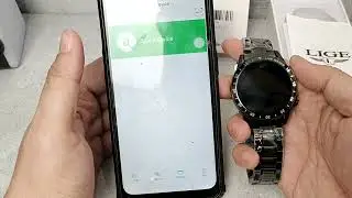 Tutorial smartwatch Lige cara Konek ke aplikasi