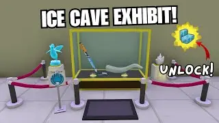 COMPLETE the ICE CAVE EXHIBIT! UNLOCK SLIPPERY ICE BLOCK SHOES! Museum Artifacts - Wobbly Life