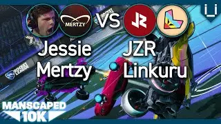 Manscaped 10K | Эп.14 | Джесси и Мерци против JZR и Линкуру | Турнир Rocket League 2 на 2