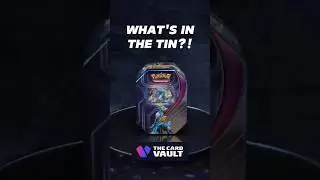 What's In The Tin?! - Pokemon TCG Paradox Destinies Iron Crown Tin #pokemon