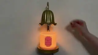 CREATESTAR Electric Candle Lamp, Adjustable Height Candle Warmer for French Home Decor