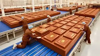 Inside the Chocolate Manufacturing Factory &ndash; (Full Process) How Premium Chocolate Is Made