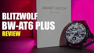 SMARTWATCH BlitzWolf BW-AT6 Plus - Πολύ Οικονομικό + Κουπόνι