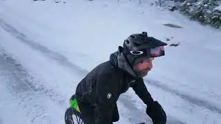 Mylla fatbike explore with DJI Neo2 follow drone.