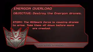 Mission - Energon Overload || Transformers - The Game || Complete Mission Gameplay.