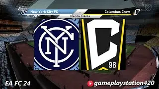 EA FC 24 | NEW YORK CITY FC ⚽⚽ VS COLUMBUS CREW ⚽ LIGA MLS 🇺🇲