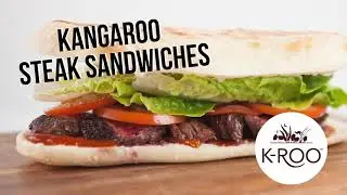 K-ROO Kangaroo Steak Sandwich - Justine Schofield Recipe