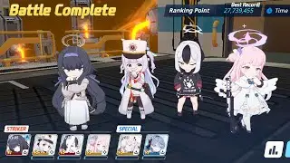 [Blue Archive EN] HOD Raid Indoor Insane mode | 27,739k pts