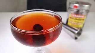 Рецепт коктейля МАЛЕНЬКАЯ ИТАЛИЯ - Амаро Манхэттенский рифф!