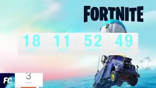 FORTNITE CHAPTER 2 SEASON 5 COUNTDOWN LIVE🔴 24/7 & How Much Time Left Till Season 5 Fortnite