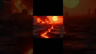 How Artificial Intelligence see end of world destruction #viral #endofworld #jesus #christ