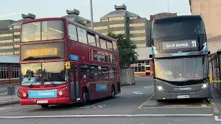 Early morning buses at Coventry Bus Station.. 15/06/23