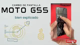 COMO CAMBIAR PANTALLA MOTO G55 5G