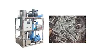 5 Tons Cylindrical Ice Machine for Solid Ice tube