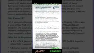 usa fully funded#Ms/PhD#viral #trending #2023