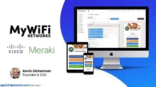 White Label WiFi Marketing Captive Portal for Cisco Meraki Cloud Dashboard (Social WiFi for Meraki)