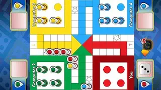 Ludo game in 4 players | #shorts
