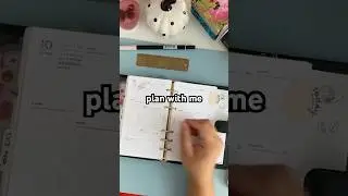 Plan with me in my personal rings planner! #plannercommunity #planner #planwithme