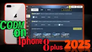 Iphone 8 plus CODM 2025 can 60FPS?