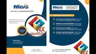 04.03.2025[WEBINAR]//ERGEM GEOTEKNIK//Yapı Zemin Etkileşimi Modellemesi//Midas GTS NX Webinar Serisi