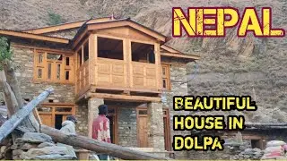 Beautiful mountain village || Wooden house || Dolpa || Nepal ||