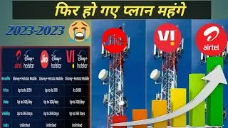 JIO AIRTEL VI PRICE HIKE आ गए नए प्लान