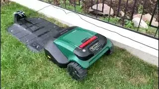 Robomow RS625 Pro. Установка и настройка. Выбор места для базовой станции.