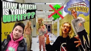 How Much Does Your OUTFIT COST High School Edition!