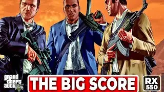GTA 5: Final Heist Prep to Big Score 💰🔥 | Gauntlets, Stingers & The Big Job! (RX 550 Gameplay 🎮)