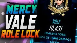VALE #1 MERCY GAMEPLAY! [ ROLE LOCK TOP 500 ]
