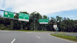 Driving from Armonk to White Plains via NY-22 & Bronx River Pkwy | Westchester County, New York