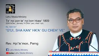 Teˇ nyi pon teˇ nyi bon hkawˇ 1809