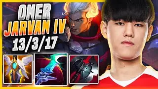 Oner Jarvan IV Jungle vs Lillia - KR Challenger Patch 11.4