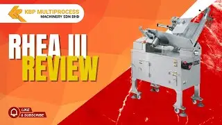 Nantsune RHEA III | High-Precision Meat Slicer for Medium to Large-Scale Production