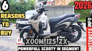2026 की Hero Xoom 125 ZX Variant Detail Review | Price, Mileage, Specs & Features | Motobots Info 🔥
