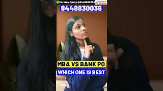 MBA vs Bank PO 🔥 Salary, Work Life, Growth & Job Security Compared