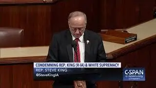 Word for Word: House Rejects Rep. King & White Supremacy (C-SPAN)