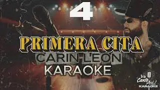 🎶 Primera Cita &ndash; Car&iacute;n Le&oacute;n | &iexcl;Karaoke Pa&rsquo; los Rom&aacute;nticos de Verdad! 😂🎙️