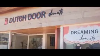 🍩 Exploring Dutch Door Donuts in Carmel-by-the-Sea, California! 🌊🍩 #DonutLovers #DoughboyTreats