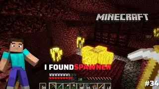 I FOUND BLAZE SPAWNER in MINECRAFT 