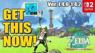 How to PERMANENTLY Obtain the Decayed Master Sword in Versions 1.4.0-1.4.2 | Zelda TotK Switch 2